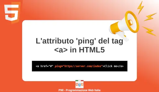 L'attributo 'ping' del tag <a> in HTML